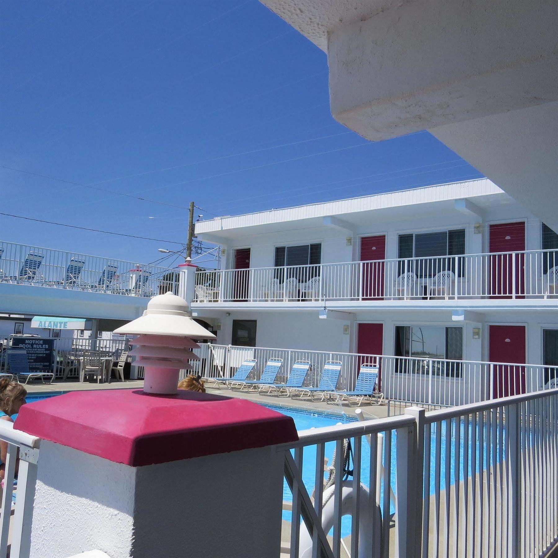 Alante Oceanfront Motor Hotel นอร์ทไวลด์วูด ภายนอก รูปภาพ
